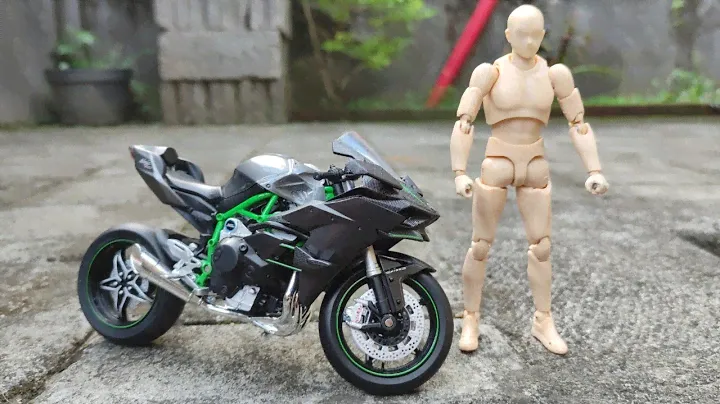 Unboxing of Kawasaki Ninja H2R Bike | Diecast Bike | Scale Model Bike |
