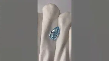 Лабораторный голубой бриллиант4,07 ct 💎 Fancy vivid blue, VS1
