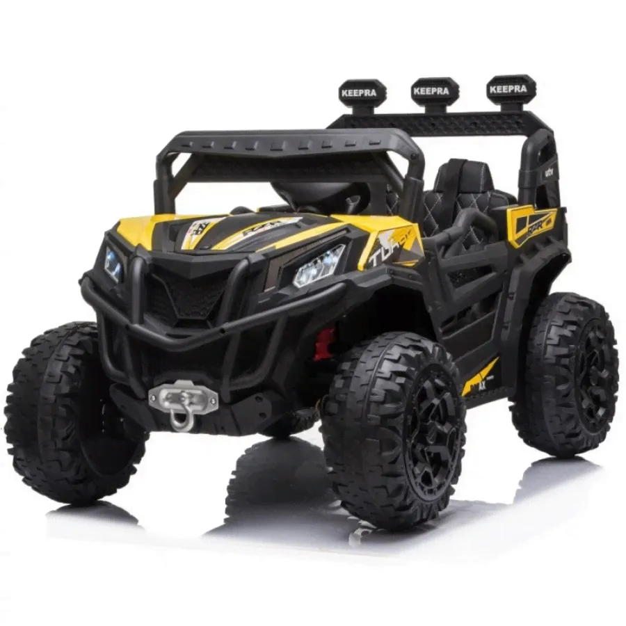 RIVERTOYS Электромобиль BUGGY C111CC 4WD желтый