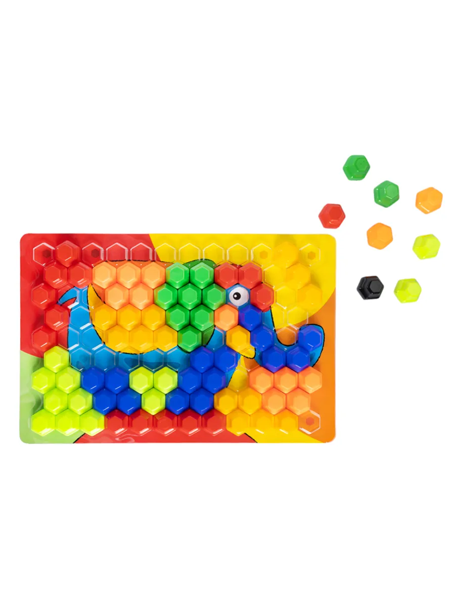 Мозаика для самых маленьких «Трактор» Baby Toys (107 элементов)-4
