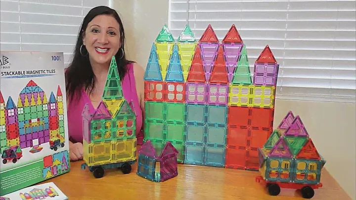 Magnetic Toys For Kids - Magnet Tiles and Blocks