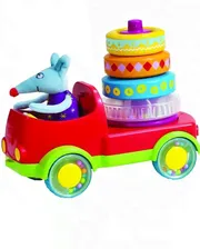 Машинка с пирамидой Taf Toys (Таф Тойс)