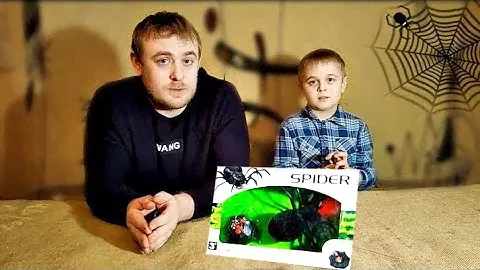 ✅ПАУК- ЧЁРНАЯ ВДОВА!!! ✅радиоуправляемый паук . детская  игрушка .👍