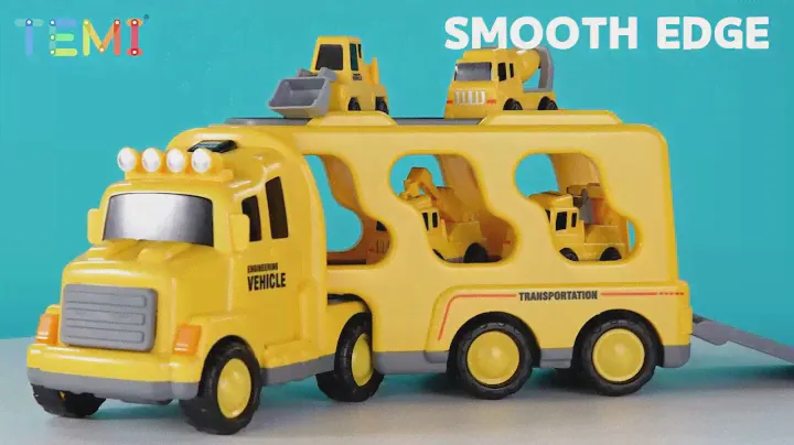 Construction Toddler Truck Toys for 3 4 5 6 Year Old Boys
