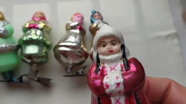 Елочные игрушки СССР. Сказка 'Морозко"