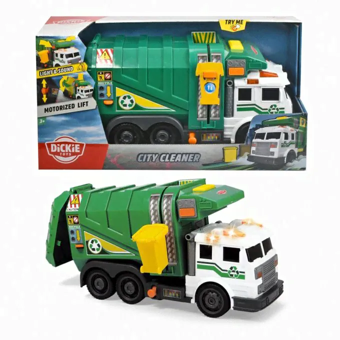Мусоровоз Dickie Toys City Cleaner