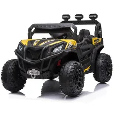 RIVERTOYS Электромобиль BUGGY C111CC 4WD желтый