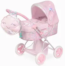 DeCuevas Toys Коляска-люлька для кукол, с сумкой, серия «Фантазия океана»