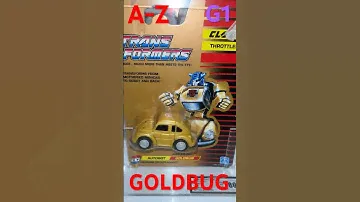 G1 transformers A to Z - Goldbug #wow #transformersg1 #80s #toys #nostalgia #awesome #transformers