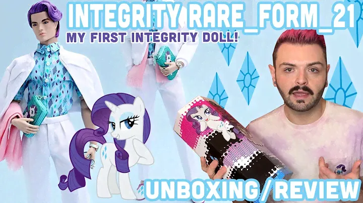 ♡ Unboxing / Review ♡ Integrity Toys MLP Collection Rare Form 21 Rarity Homme Doll MY LITTLE PONY