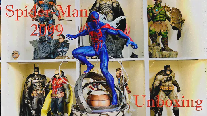 Spider-Man 2099 Statue by Prime 1 Studios Unboxing