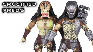 Hiya Toys CRUCIFIED Predator (Standard & Armored Version) Action Figure Review