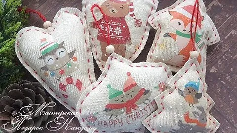 christmas ornaments\Новогодние елочные игрушки с термо наклейками/Christmas toys/новогодний декор