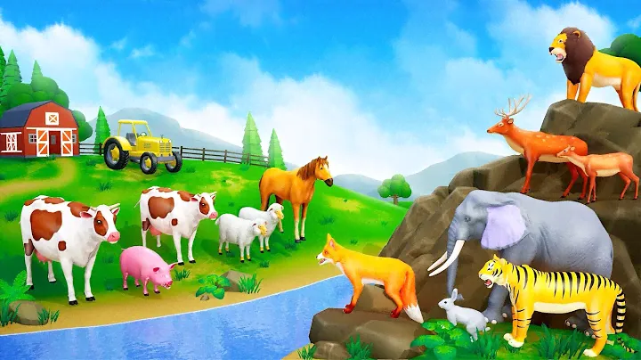 Cow vs Tiger - Cow Stories Compilation 1 Hour - Funny Animals TV | Cow Cartoons Videos | Cow Dance