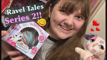 NEW Ravel Tales Series 2 Sparklers Plush Pets - Unravel Fun Surprise DIY Crafts - Unboxing & Review