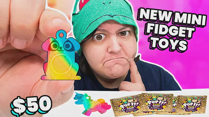 NEW FIDGET PETS Mystery Boxes Popit Pets Season 2