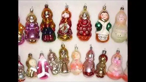 Новогодние игрушки СССР (USSR, Christmas toys)