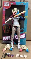 Suicide Squad Harley Quinn SHF Action Figure Toys Set Joker PVC Model Doll Toy
