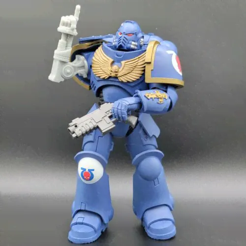 mcfarlane toys warhammer Style Tech Space Marine Bionic Arm and Guns-0