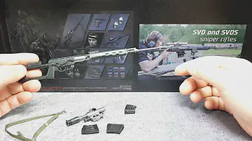 1/6 Dragunov SVD sniper rifle by DamToys Russian Sniper 78078