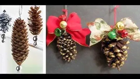 елочные игрушки из природних материалов своими руками Christmas handmade toys