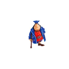Фигурка Prosto Toys Остров сокровищ Джон Сильвер, 9 см, Разноцветный, Фигурка Prosto Toys Остров сокровищ Джон Сильвер, 9 см