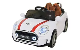 Электромобиль RIVERTOYS Minicooper C111CC белый
