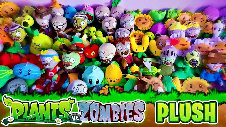 My Plants vs. Zombies Plush Collection! (Happy 15th Anniversary PvZ!)