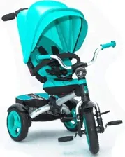 VIP Toys 3-х колесный алюминиевый велосипед-коляска VIP TRIKE LUXE BLUE + подарок