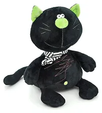 Orange toys Мягкая игрушка Кот Батон цвет черный
