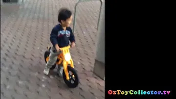 Беговел с надувными колесами Pop Bike Flash