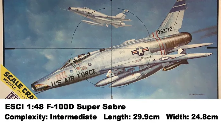 ESCI 1:48 F-100D Super Sabre Kit Review
