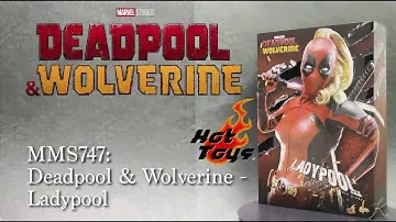 Hot Toys MMS747 Ladypool (Deadpool & Wolverine) Unboxing Quick Look Review