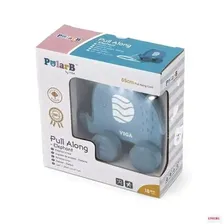 Развивающие игрушки из дерева Viga Toys Каталка из дерева на веревочке Слоник в коробке 44004