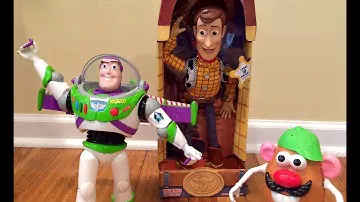 Toy Story Talking Woody featuring Buzz and Mr. Potato head