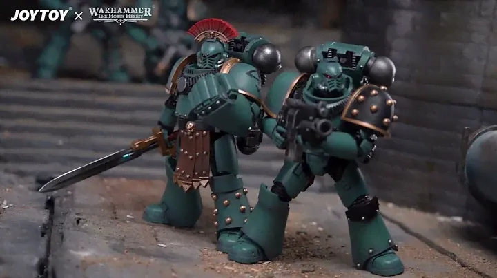 JOYTOY 1/18 Warhammer The Horus Heresy，Sons of Horus MKIV Tactical Squad