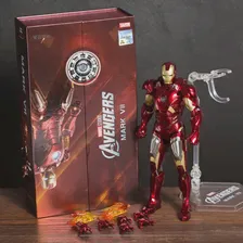 ZD Toys Железный человек Mark VII MK7 Коллекция фигурок Фигурка Модель Игрушка в подарок