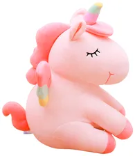Мягкая игрушка Good Toys Единорог спящий, розовый
