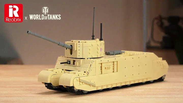 Reobrix 77032 TOG II Tanks Building Blocks Set | Official license for World of Tanks