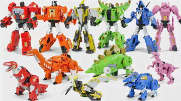 Transformers PowerRangers Dinobot POTP OverSized Dinosaur Transform Robot Toys