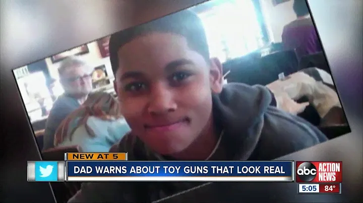 Dad warns about toy guns that look too real