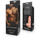 Роскошный фаллоимитатор на присоске «Брутальный», цвет телесный, Bior Toys er-30079