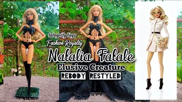Integrity Toys Fashion Royalty Elusive Creature Natalia Fatale Rebody Restyled