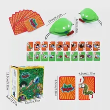 Catch Bugss Game Frog Card Toys Забавная игра Интерактивные игрушки Жирный хамелеон Приклеивание языка Настольные игрушки Игры для детей в