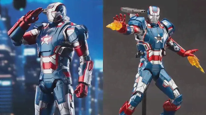 New zd toys iron man the patriot action figure revealed