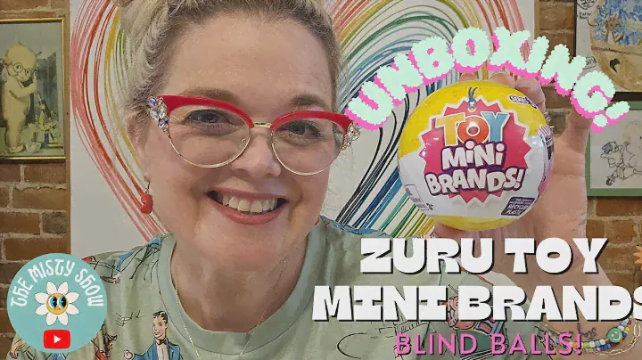 Let's Open Up Some Balls! Zuru Toy Mini Brands Unboxing!