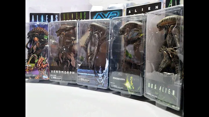 Сравнение игрушек Чужих от NECA