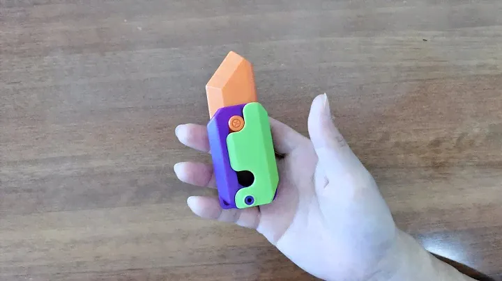 Gravity Carrot Knife Unboxing 2023 - 3D Printed TIKTOK FIDGET TOY