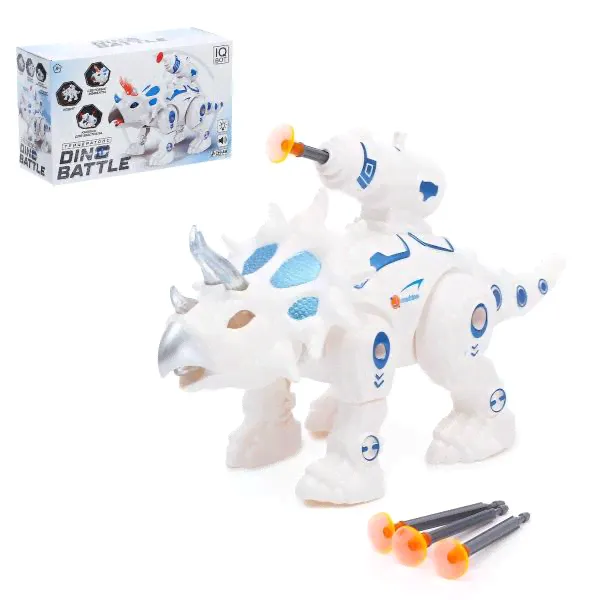 Робот-динозавр "Woow toys" "Трицератопс"-0