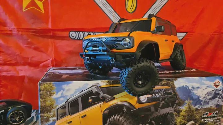 Huangbo R1001 Ford Bronco 2021, копия traxxas trx4. #БЕЛУГА